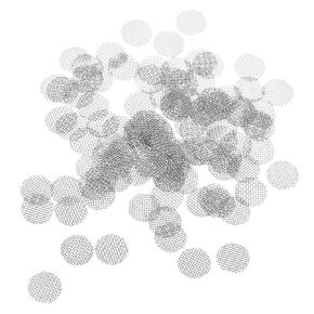 MECCANIXITY Pipe Screen Stainless Steel Screens 19mm Diameter for Pipe Filter, Pack of 100