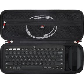 FBLFOBELI Hard Storage Case for Logitech K380 + M355 Wireless Keyboard and Pebble Mouse Combo (Case Only)