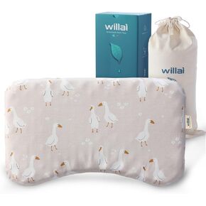 Pillow,Soft and Breathable Small Pillow with Machine Washable, Rainbow(1-2 Year Old).