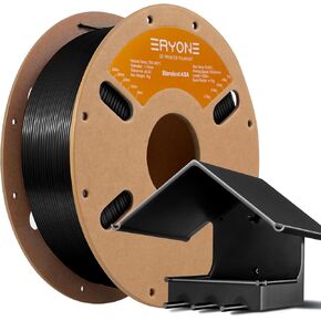 ERYONE Glass Fiber ASA Filament, 3D Printing ASA GF Filament, 1.75mm +/- 0.03mm, 1kg (2.2 lbs)/Spool, Black