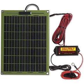 PulseTech SolarPulse SP-12 Solar Battery Charger Maintainer, 12 Watt, Blue