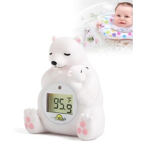 Baby Bath Thermometer for Infants,Cute One-Horned Horse Digital Bath Thermometer for Baby,Room&Water Temperature Thermometer Baby Toy