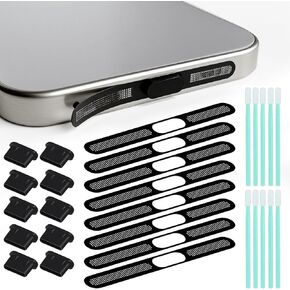 USB C Dust Plug 10 Pack USB C Port Cover with Cleaning Sticks USB Type C Charging Port Protector Dust Cover for iPhone 15 Series and Samsung Galaxy S22/S21/S20 Series and All USB C Devices