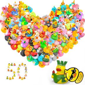 30Pcs Rubber Ducks with Tags for Ducking,Jeep Ducks for Ducking,Jeep Ducks with Tags for Ducking,30 Pack Rubber Ducks+30Cards Tags+30 Straps for Kids Baby Bath Toys Party Favors Cruise Ducks for Ships in Kuwait