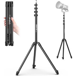 ULANZI T270 Light Stand, 8.8ft/270cm Adjustable Photography Light Tripod Stand for Photo Video Shooting, Aluminum Portable Studio Lighting Tripod for Softbox, Camera, Reflector, Strobe Light