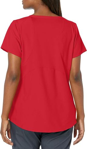 Wonderwink Womens Womens Womens V-Neck Top Scrubs Shirt ، Royal ، 5-X-Large US in Kuwait