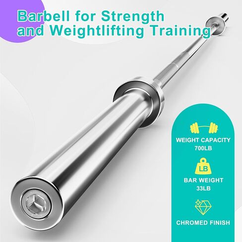 4ft EZ Curl Bar, Heavy-Duty Curling Bar Olympic Barbell for Strength Training, 400LB Load Capacity, Arm Muscle Workouts Bar, Compatible with 2-Inch Weight Plates, Black, Ideal for Home and Gym in Saudi Arabia