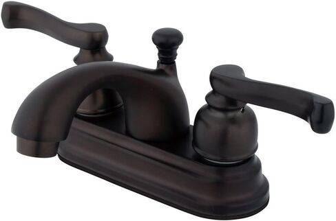 عناصر التصميم Americana EB191G Centerset Faucet مع مصفاة الشبكة ، والكروم المصقول 4 بوصة in Saudi Arabia