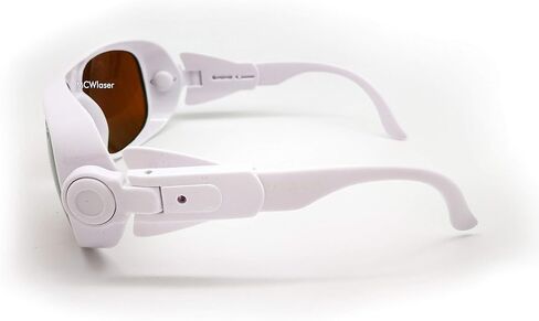 نظارات أمان الليزر OD5+ 190-540NM و 800-1700NM-YAG ، Blue ، Laser Green و UV Light Eye Protection Goggles لـ 405nm ، 445nm ، 450nm ، 532nm ، 808nm ، 980nm ، 1064nm ، 1080nm ، mcwlas in Kuwait