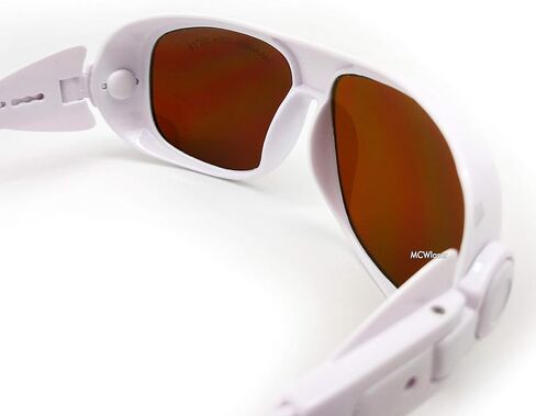 نظارات أمان الليزر OD5+ 190-540NM و 800-1700NM-YAG ، Blue ، Laser Green و UV Light Eye Protection Goggles لـ 405nm ، 445nm ، 450nm ، 532nm ، 808nm ، 980nm ، 1064nm ، 1080nm ، mcwlas in Kuwait