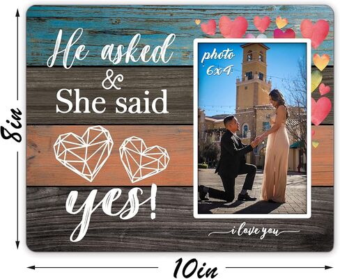 When I Say I Love You More Picture Frame, Couples Picture Frames, Couple Picture Frame Birthday Anniversary Wedding Gifts for Couples Wife Husband - F062 in Saudi Arabia