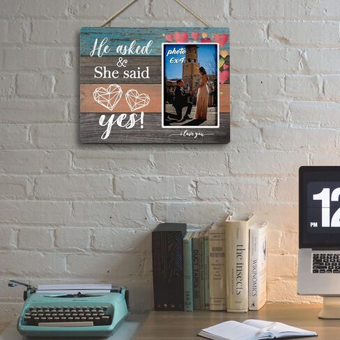 When I Say I Love You More Picture Frame, Couples Picture Frames, Couple Picture Frame Birthday Anniversary Wedding Gifts for Couples Wife Husband - F062 in Saudi Arabia