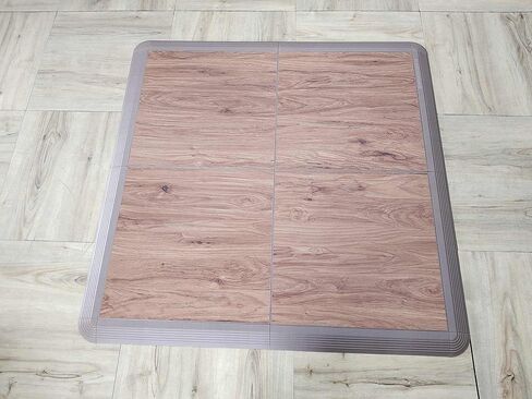 Dance Floor Tiles, Interlocking Dance Floor Tiles for Ballet, Tap, Jazz, and Irish Dance | Portable Dance Floor Tiles for Indoor Dance Flooring in Kuwait