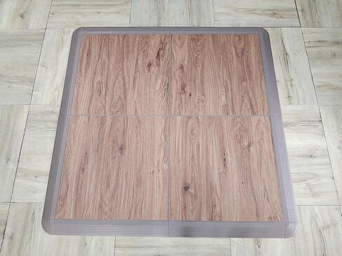 Dance Floor Tiles, Interlocking Dance Floor Tiles for Ballet, Tap, Jazz, and Irish Dance | Portable Dance Floor Tiles for Indoor Dance Flooring in Kuwait