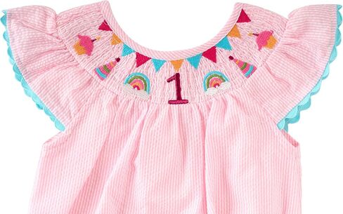 Mud Pie baby-girls Smocked Birthday Bubble in Saudi Arabia