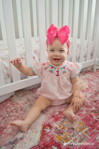 Mud Pie baby-girls Smocked Birthday Bubble in Saudi Arabia