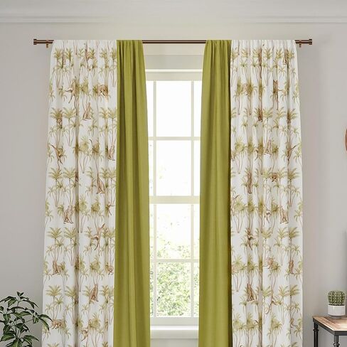 Curtain Rods for Windows 18 to 88 Inches Adjustable Length, 1 Inch Diameter, with Aluminium Finials, Black in Saudi Arabia