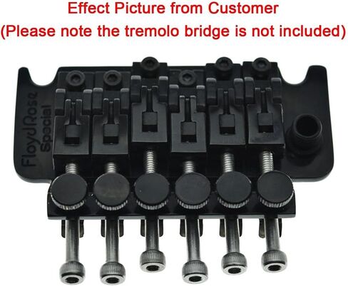 KAISH 30pcs Stainless Steel Tremolo Bridge String Lock Insert Block Bridge Saddle Clamp Blocks Fits FR in Saudi Arabia