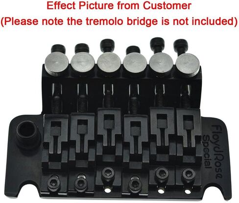 KAISH 30pcs Stainless Steel Tremolo Bridge String Lock Insert Block Bridge Saddle Clamp Blocks Fits FR in Saudi Arabia