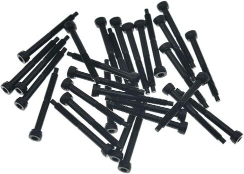 KAISH 30pcs Stainless Steel Tremolo Bridge String Lock Insert Block Bridge Saddle Clamp Blocks Fits FR in Saudi Arabia