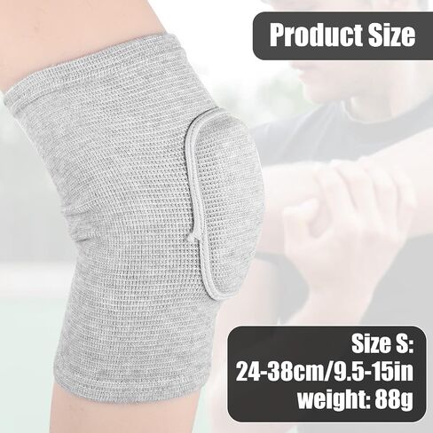 Elbow Pads with Thicken Sponge Pad 1 Pair Breathable Volleyball Elbow Pads Black Elbow Wraps Arm Brace Elbow Protector Strap Support Fitness Arm Protector for Kids Men Women Elderly in Saudi Arabia