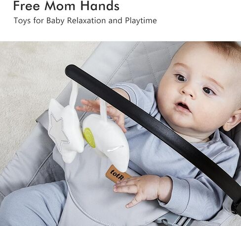 Baby Bouncer Chair - Comfortable Support for Your Little One's Blissful Moments (Normal, Black) in Kuwait