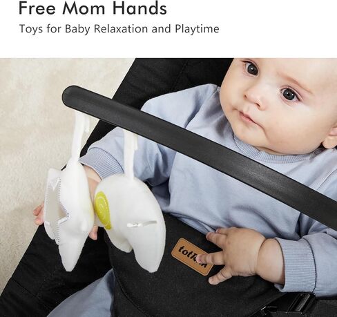 Baby Bouncer Chair - Comfortable Support for Your Little One's Blissful Moments (Net, Black) in Saudi Arabia