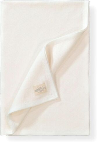 Hope & Henry Layette Ivory Cable Organic Cotton Blanket 31"x31" in Saudi Arabia