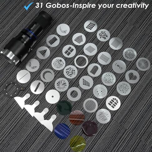 CX100 Mini Optical Snoot Gobos for Pocket COB Light, Spotlight Attachment Shape Light Compatible with ZHIYUN Molus X100/X60/G60,CX100,GodoxG ML100BI,ML60IIBi,ML30, ML30Bi,ML60 in Saudi Arabia