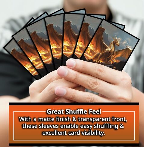 Angel Valkerie Game Card Sleeves 102 Pack – Perfect Fit for TCG, MTG, Giada Font of Hope & Angel Commander Decks - Premium Standard Card Sleeves for Magic The Gathering in Saudi Arabia