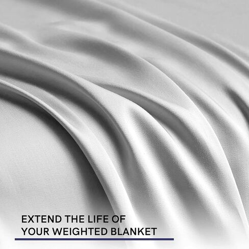 YnM Cotton Waffle Weave Duvet Cover for Weighted Blankets with 16 Strings (Coconut White, 60''x80'') in Saudi Arabia