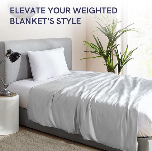 YnM Cotton Waffle Weave Duvet Cover for Weighted Blankets with 16 Strings (Coconut White, 60''x80'') in Saudi Arabia