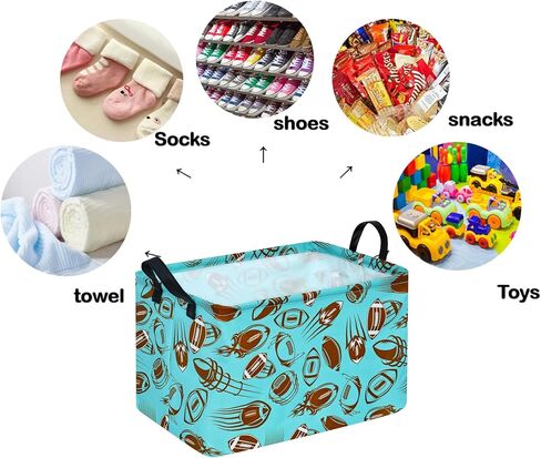 Valentines Day Basket For Kids Empty Gift Baskets Heart Storage Basket Home Shelf Storage Basket Organizer Box Clothes Laundry Hamper Toys Nursery Basket Baby Laundry Basket with Handles in Saudi Arabia