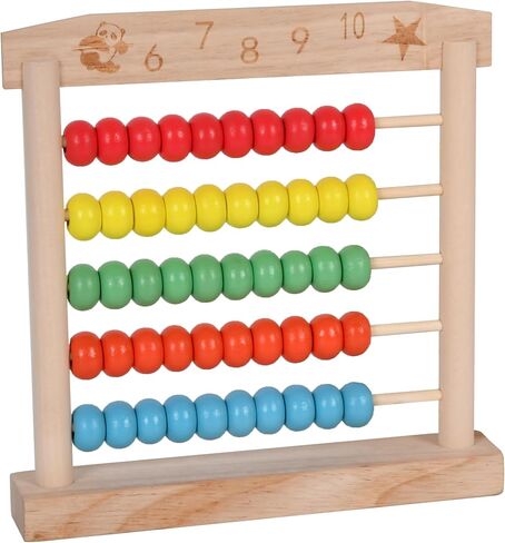 Wnwlwooden Abacus Frame Thate Mood Growth Toy Beads Educational Counting Toy Abacus Math Thinking Abacus Counting Toy ، للتعلم في مرحلة ما قبل المدرسة ، وتعلم الرياضيات Abacus (Green Abacus) in Saudi Arabia