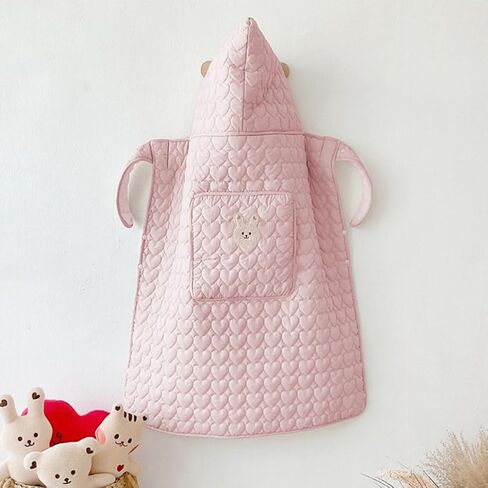 Stroller Cover Baby Carrier Cover Newborn Hooded Stretchy Cloak Reversible, Cloak Kangaroo Hoodie for Mom Baby, Suit for All Seasons -Green in Saudi Arabia