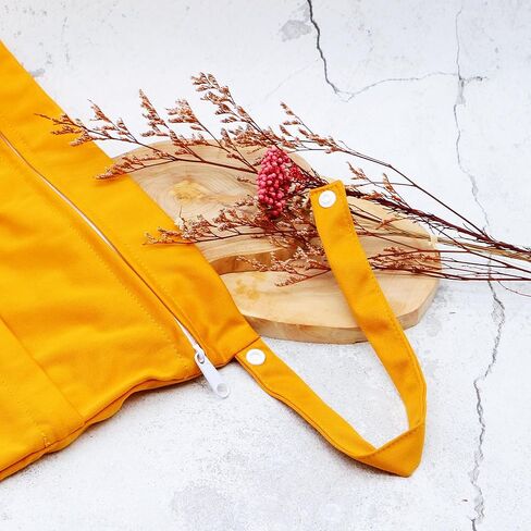 2pcs Cloth Diaper Wet Dry Bags Waterproof Reusable with Two Zippered Pockets Travel Beach Pool Daycare Soiled Baby Items Yoga Gym Bag for Swimsuits or Wet Clothes (BLACK HEART) in Kuwait