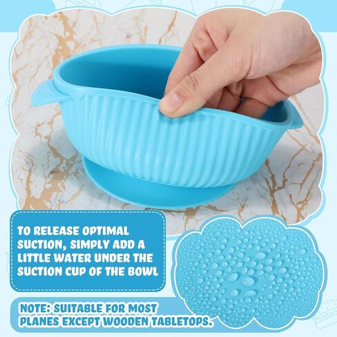 Nuogo 6 Pcs 304 Stainless Steel Baby Bowls with Removable Silicone Shell Toddler Bowls Kids Bowls Anti Scald Snack Container for Food Feeding, Dishwasher Safe(Suction) in Kuwait