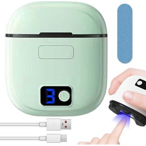 Electric Nail Clipper, Electric Nail Trimmer with Nail File, USB Rechargeable Automatic Nail Clippers for Adults, Seniors, Men, Women, Children, 3-Speeds Levels (White, Rechargeable)