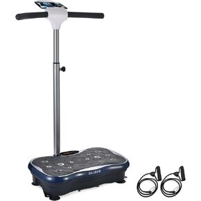 EILISON Glory Vibration Plate Exercise Machine - Whole Body Workout Vibration Fitness Platform Equipment for Home & Travel Workout, Weight Loss, Toning & Wellness (Purple)