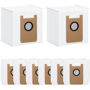Dust Bags Compatible with AIRROBO T20+ Robot Vacuum Cleaner Bags Disposable Replacement Vacuum Bag Airrobo Robot Vacuum Dust Bags Replacement Parts (12 Pack)