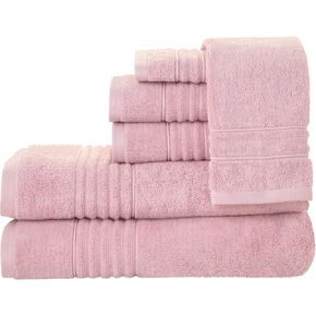 SKL Home Classic SoftTouch Cotton Premium 6-Piece Towel Set, Aqua Haze in Kuwait