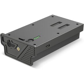 New Lithium Battery Pack Battery Compatible with Reveal Hunting Camera X, X Pro, Pro 3.0, X Gen 2.0 3.0, XB, SK, Upgraded Solar Panel Compatibility, LED Battery Meter (Pack of 2, 6000mAh)