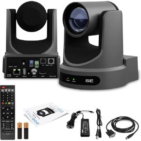 PTZOptics Move SE SDI/HDMI/USB/IP PTZ Camera with 12x Optical Zoom (White) (PT12X-SE-WH-G3)