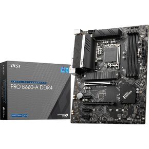 MSI PRO B760-P WiFi ProSeries Motherboard (Supports 12th/13th Gen Intel Processors, LGA 1700, DDR5, PCIe 4.0, M.2, 2.5Gbps LAN, USB 3.2 Gen2, Wi-Fi 6E, ATX) (Renewed)