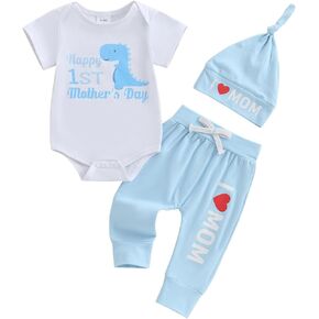 DuAnyozu Little Brother Newborn Outfit Cousin Babies Pant Set Short Sleeve Crewneck Romper Little Cousin Matching Outfits