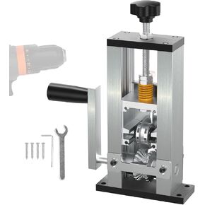 Manual or Drill Powered Wire Stripper Machine, Wire Stripping Machine for 1-25mm Scrap Wire with Hand Crank, Lightweight Copper Wire Stripper for Scrap Copper Recycling