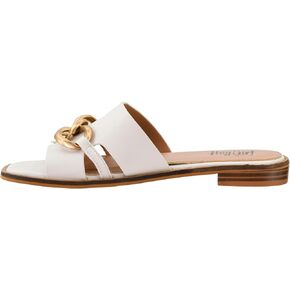 Corkys Footwear Women's Off The Chain Sandals - Comfort Meets Chic with Lightweight Feel, Lightly Cushioned Insoles, and Chunky Chain Detail Across Upper