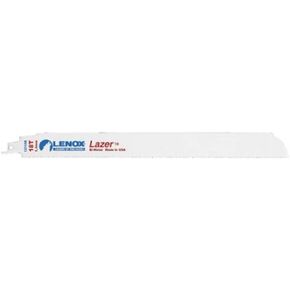 LENOX Tools LAZER Metal Cutting Reciprocating Saw Blade, Bi-Metal, 12-inch, 10 TPI, 5/PK