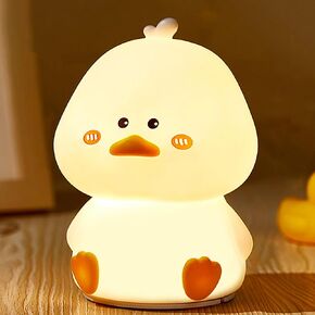 Cute Greedy Cat Rechargeable Night Light, Safe Soft Silicone Material, 7 Changeable Colors, 3 Brightness Levels, Tap Control, Toddler Sleeping Lamp, Bedroom Night Lamp, Gift for Baby and Kid