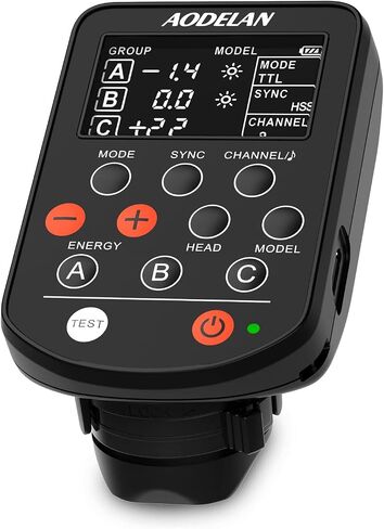 AODELAN TTL Flash Trigger for Nikon Cameras, 1/8000s HSS, Replaces Profoto Air Remote TTL, Compatible for Profoto A1, D2, Pro-10, B10 in Saudi Arabia
